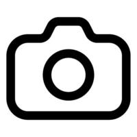 Camera icon for web, app, infographic, etc vector