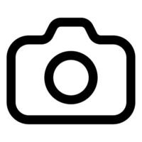 Camera icon for web, app, infographic, etc vector