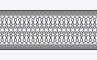 ornamental pattern border Design Template vector