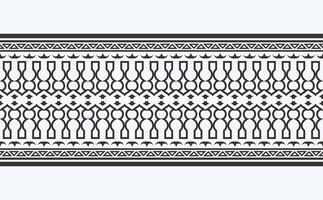 ornamental pattern border Design Template vector