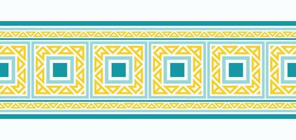 colorful pattern border pattern design vector