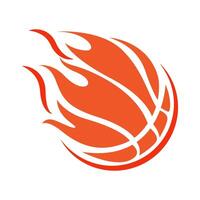 Basketball game icon design vector