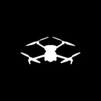 Drone Camera or UAV Silhouette, Flat Style, Can use for Art Illustration, Apps, Website, Pictogram, Logo Gram, or Graphic Design Element vector