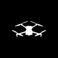 Drone Camera or UAV Silhouette, Flat Style, Can use for Art Illustration, Apps, Website, Pictogram, Logo Gram, or Graphic Design Element vector