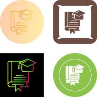 Graduation Icon Design vector