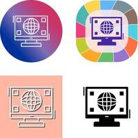 Worldwide Icon Design vector