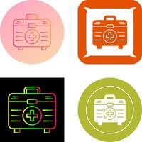 First Aid Kit Icon Design vector