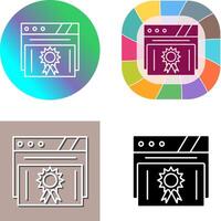 Award Icon Design vector