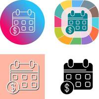 Calendar Icon Design vector