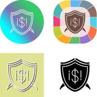 Shield Icon Design vector
