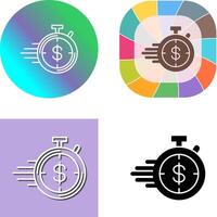 Timer Icon Design vector