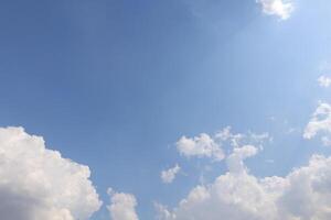 Blue sky with clouds, sky background, blue sky white clouds, clouds background photo