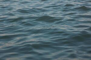 Blue water wave background, blue sea background, ocean waves photo
