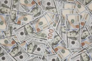 Money US dollars bills background, business and financial concepts photo