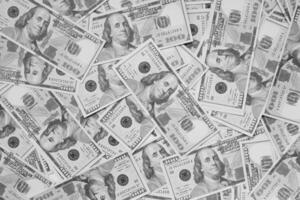 Money US dollars bills background, business and financial concepts photo