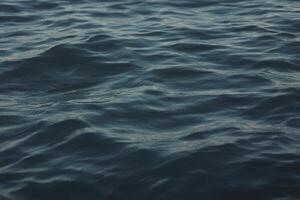 Blue sea waves background, ocean waves background photo