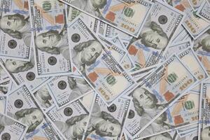 Money US dollars bills background, business and financial concepts photo