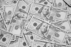 Money US dollars bills background, business and financial concepts photo