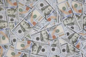 Money US dollars bills background, business and financial concepts photo