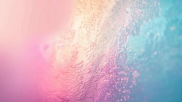 Textured Surface, Iridescent Shimmering Radiance. Abstract Pastel Minimalist Backdrop. photo