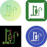 Intravenous Icon Design vector