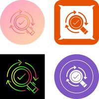 Research Icon Design vector