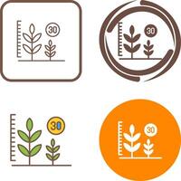 Growth Icon Design vector