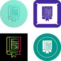 Mathematics Icon Design vector