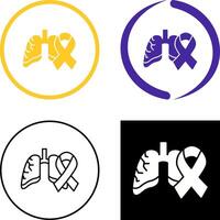 Cancer Icon Design vector