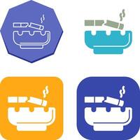 Broken Cigarette Icon Design vector