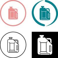 Jerrycan Icon Design vector