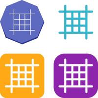 Square Layout Icon Design vector