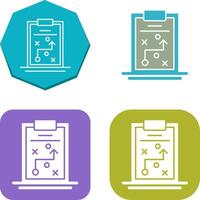 Strategy Icon Design vector