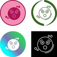 Surprised Icon Design vector