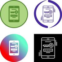 One Time Password Icon Design vector