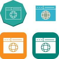 Web Page Icon Design vector