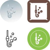 Fishing Hook Icon Design vector