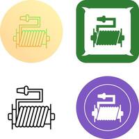 Water Hose Icon Design vector