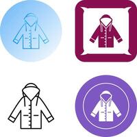 impermeable icono diseño vector