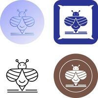 Bee Icon Design vector