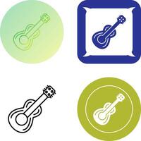 diseño de icono de guitarra vector