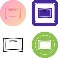 Pillow Icon Design vector