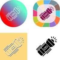 Flashlight Icon Design vector