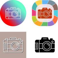 Digital Camera Icon Design vector