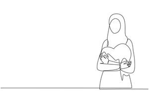 Continuous Line Drawing Hugging part 1-3.eps vector