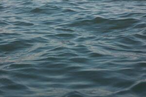 Blue water wave background, blue sea background, ocean waves photo