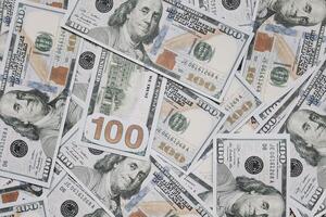 Money US dollars bills background, business and financial concepts photo