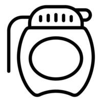 Manual pesticide sprayer icon outline . Handle agriculture equipment vector