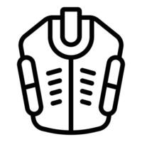 Gaming mouse icon outline . Videogame accessory vector