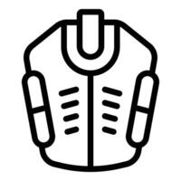 Gaming mouse icon outline . Videogame accessory vector